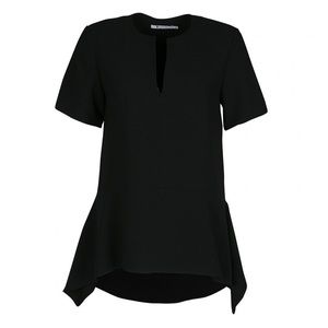 Asymmetric Peplum Blouse